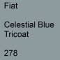 Preview: Fiat, Celestial Blue Tricoat, 278.